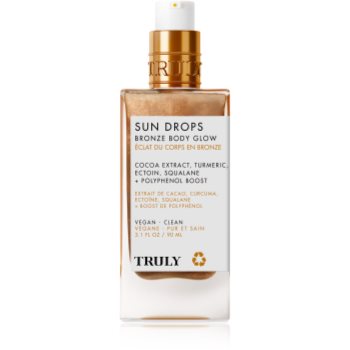 Truly Sun Drops ulei bronzant strălucitor pentru corp